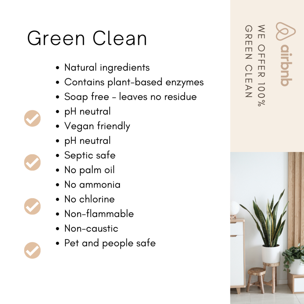 Green Clean Available